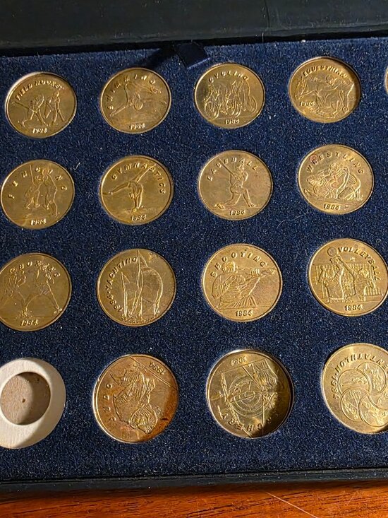 US MINT Other - 1984 GAMES OF THE XXIIIRD OLYMPIAD LOS ANGELES COMMEMORATIVE COINS